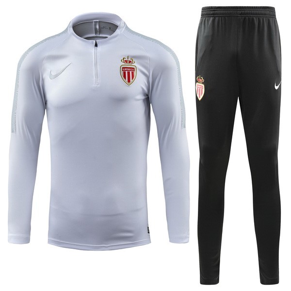 Chandal del AS Monaco 2018-2019 Blanco